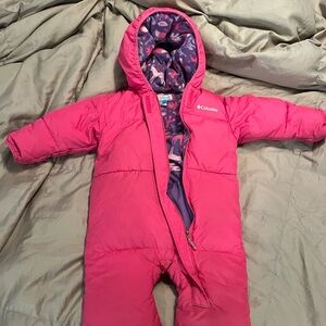 Columbia Pink Snowsuit